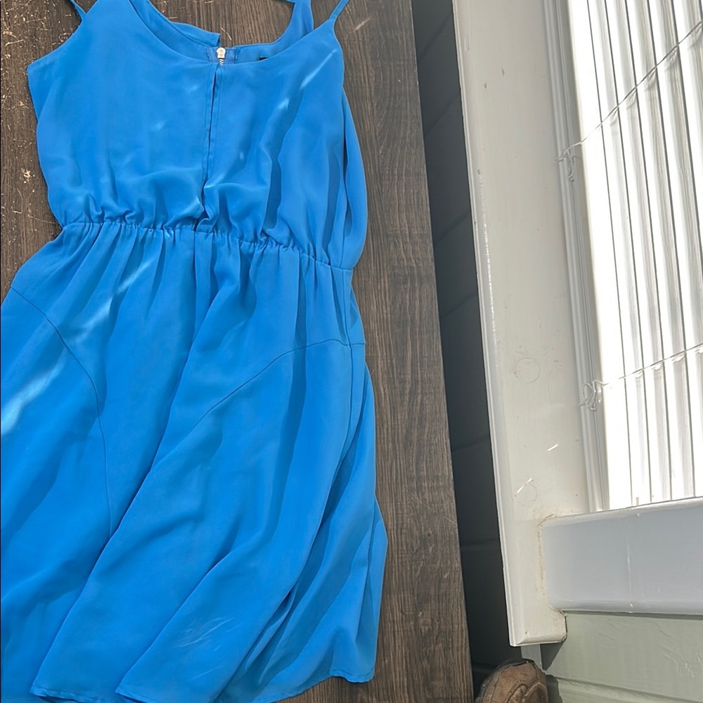 C. Luce Vibrant Blue Dress